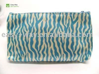 estampado de cebra azul componen la bolsa - spanish.