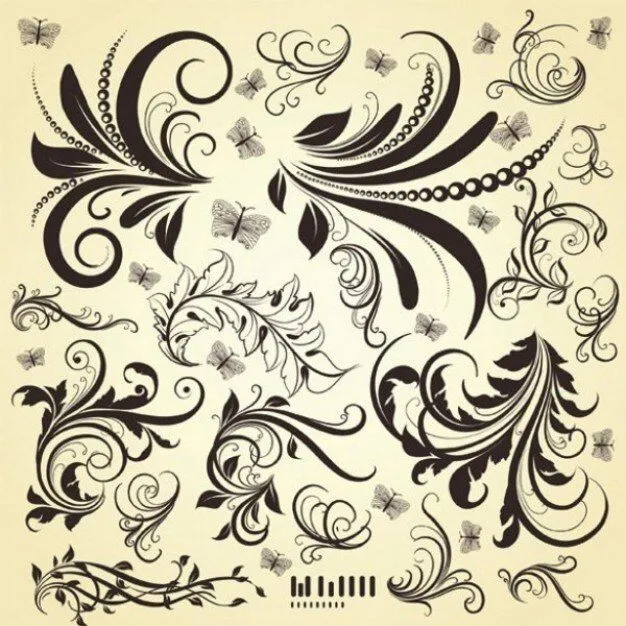 Estampado de flores paquete de vectores ilustrador flor ... Estampado de flores paquete de vectores ilustrador flor ...