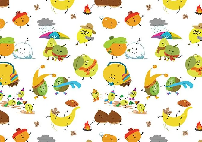 Estampados infantiles / Pattern for children - Cinta Villalobos