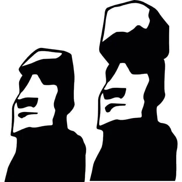 Estatuas moai, isla de pascua | Descargar Iconos gratis Estatuas moai, isla de pascua | Descargar Iconos gratis