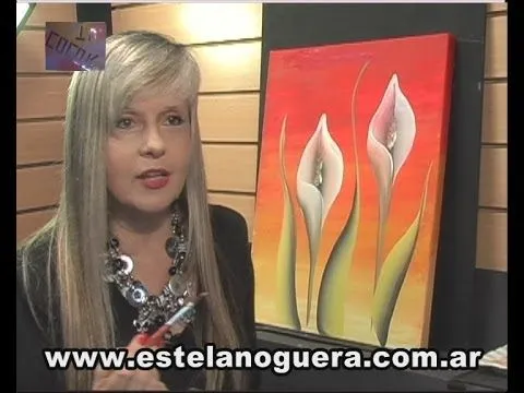 ESTELA NOGUERA PINTA CALAS - YouTube