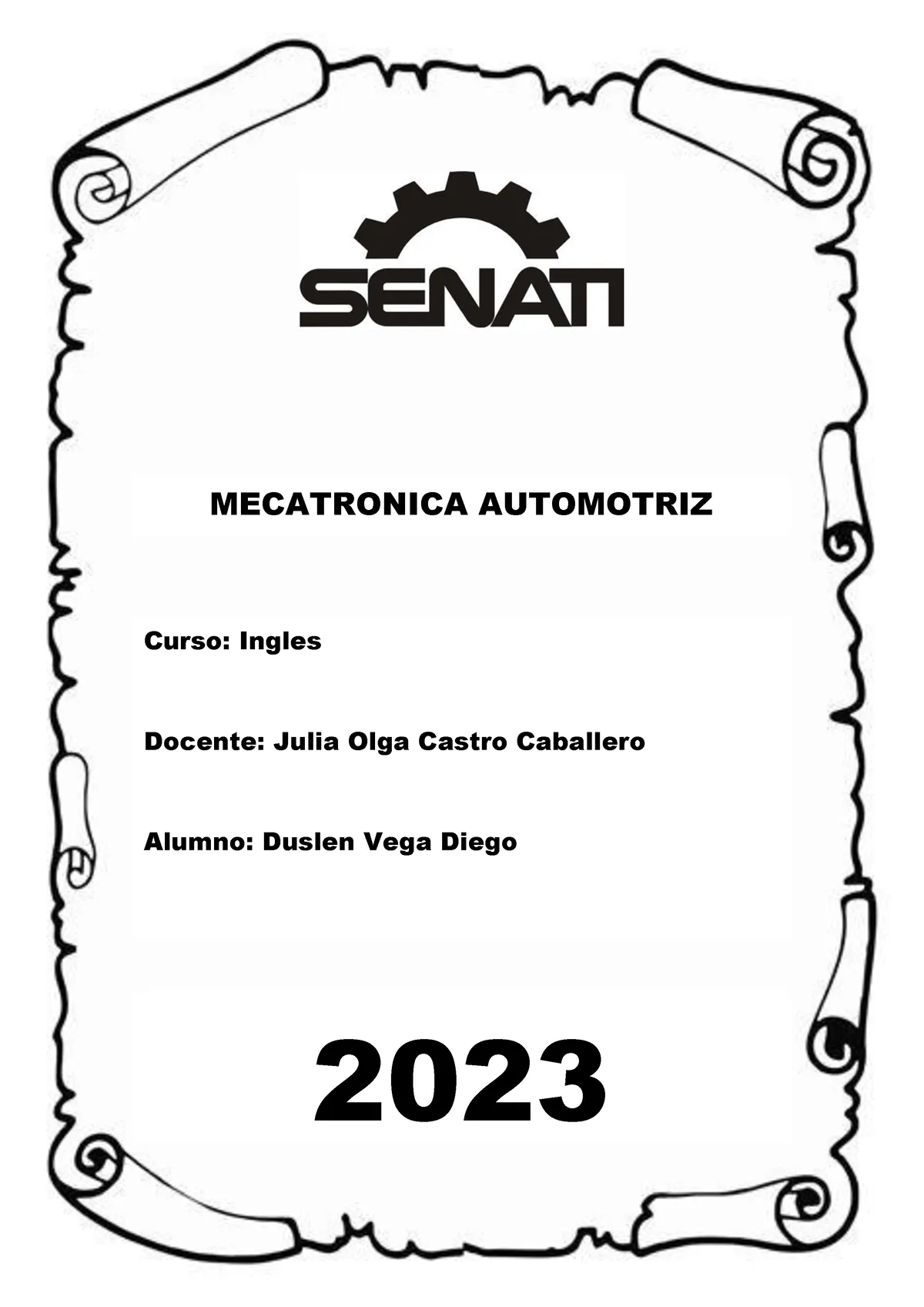 Mi estilo o forma de vestir - Fisica y Quimica - MECATRONICA AUTOMOTRIZ Curso: Ingles Docente: Julia - Studocu Mi estilo o forma de vestir - Fisica y Quimica - MECATRONICA AUTOMOTRIZ Curso: Ingles Docente: Julia - Studocu