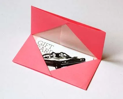 Sobre estilo origami para tarjetas « Manualidades