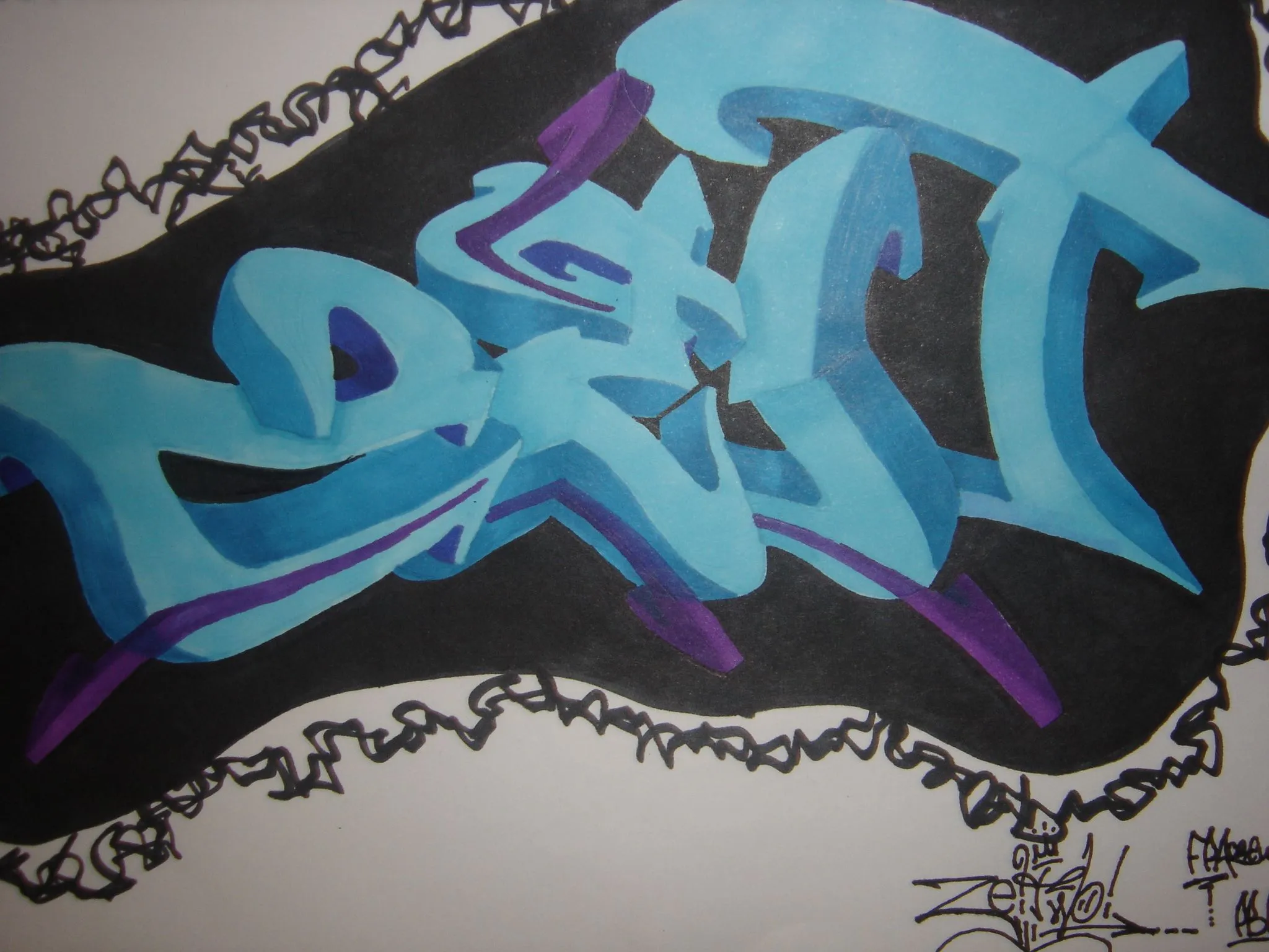 Estilos De Letras De Graffitis | Graffiti Graffiti