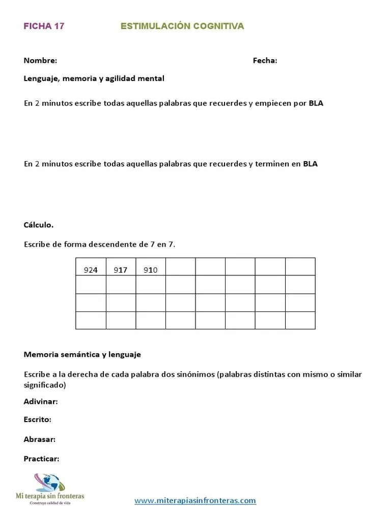 estimulacion-cognitiva-17 | PDF | Cerebro | Sicología estimulacion-cognitiva-17 | PDF | Cerebro | Sicología