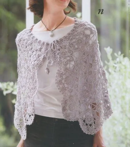 CHALES, ESTOLAS Y PONCHOS | Crochet tejidos