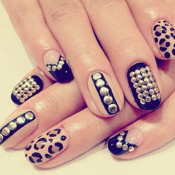 estoperoles | Estoperoles nails | Pinterest