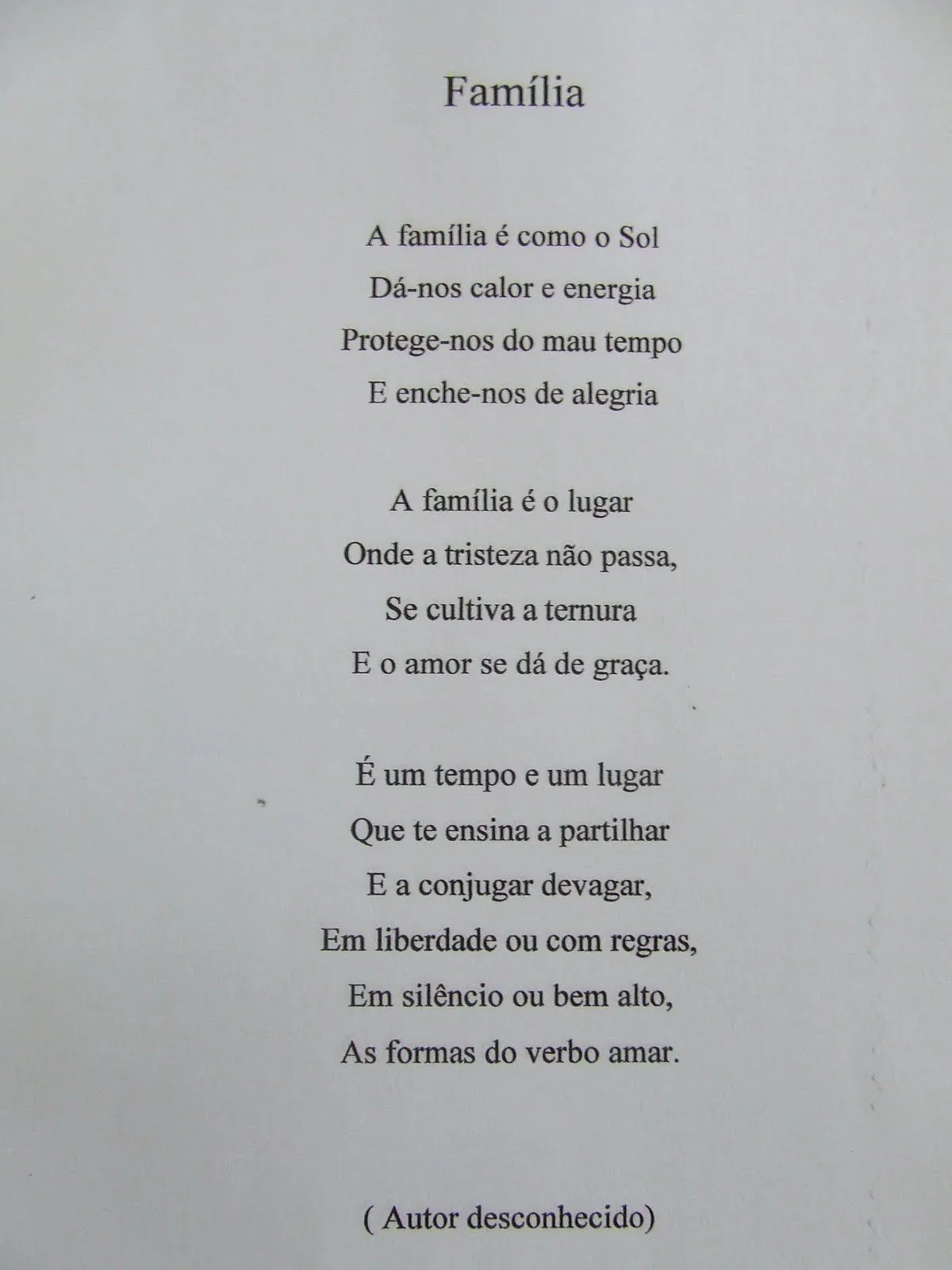 Estrelas do Mar: Dia da Família