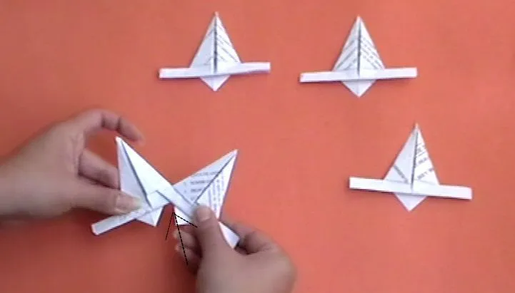 Como hacer una estrella colgante ~ cositasconmesh