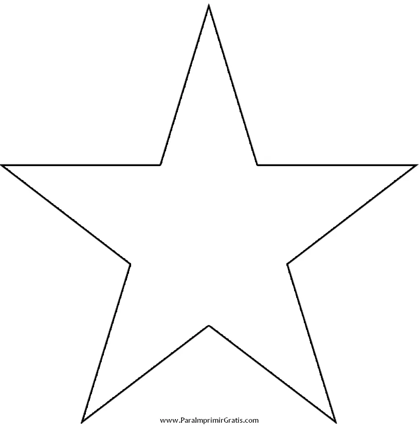 Estrella - Para Imprimir Gratis - ParaImprimirGratis. Estrella - Para Imprimir Gratis - ParaImprimirGratis.