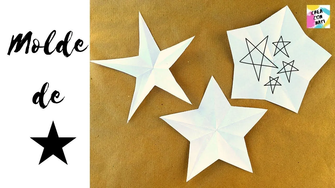 ☆ Cómo hacer una ESTRELLA DE PAPEL FÁCIL ☆ MOLDE de estrella ☆ ORIGAMI - YouTube ☆ Cómo hacer una ESTRELLA DE PAPEL FÁCIL ☆ MOLDE de estrella ☆ ORIGAMI - YouTube
