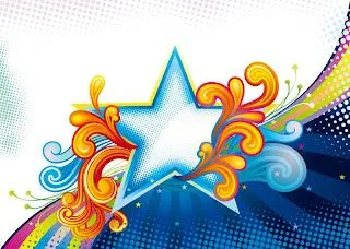 Vectores gratis y más: Descargar vectores de estrella colorida Vectores gratis y más: Descargar vectores de estrella colorida