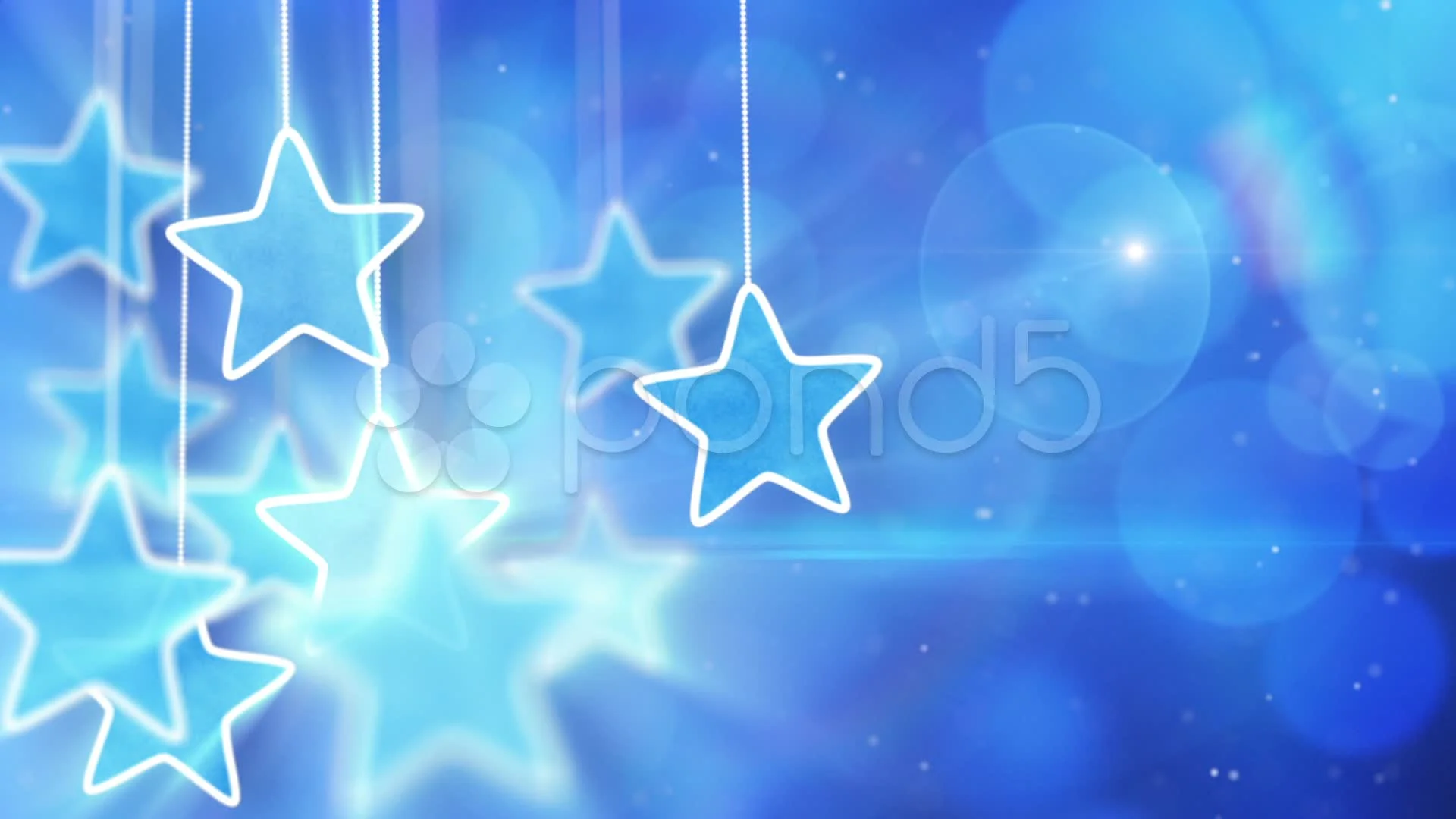 Estrellas Azules Colgantes Y Luces Bokeh Loop De Fondo videos ... Estrellas Azules Colgantes Y Luces Bokeh Loop De Fondo videos ...