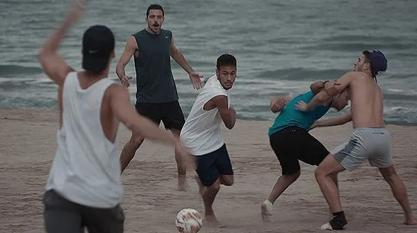 Las estrellas de Brasil, protagonistas del nuevo espot de Nike Las estrellas de Brasil, protagonistas del nuevo espot de Nike