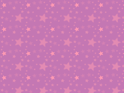 Estrellas infantiles en rosa