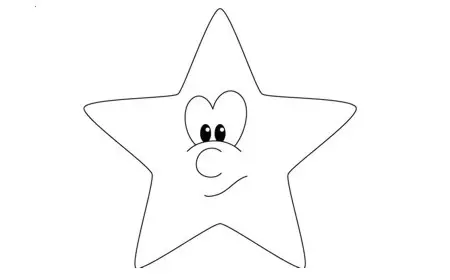 Estrellas de Navidad para colorear - Manualidades Infantiles