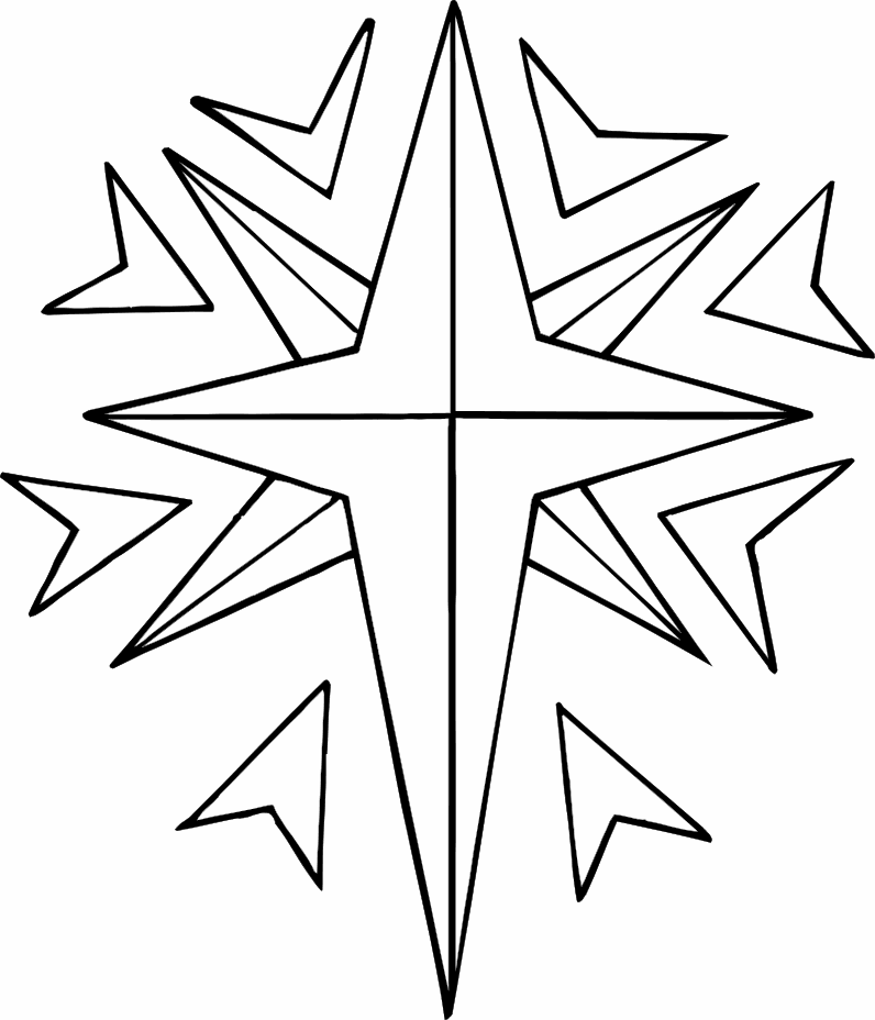 Estrellas de Navidad para colorear | Manualidades Infantiles Estrellas de Navidad para colorear | Manualidades Infantiles