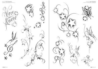 Estrellas tattoo, Tattoo flash dibujos, Tatuajes Estrellas tattoo, Tattoo flash dibujos, Tatuajes