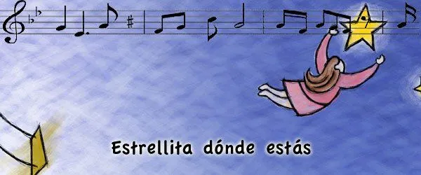 Estrellita donde estás. Canciones infantiles Estrellita donde estás. Canciones infantiles