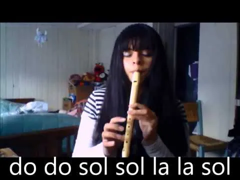 Estrellita donde estas flauta dulce - YouTube Estrellita donde estas flauta dulce - YouTube