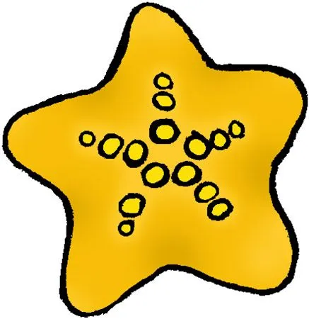 estrella de mar para imprimir