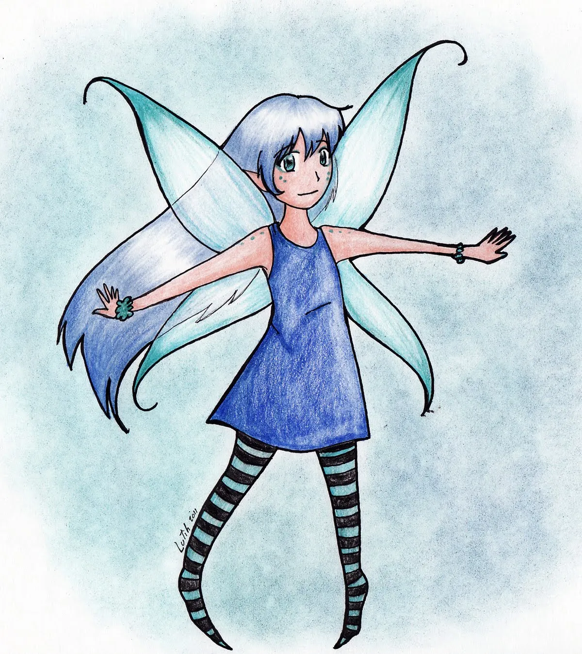 Estrellitas Mutantes: Dibujando un Hada Azul Estrellitas Mutantes: Dibujando un Hada Azul