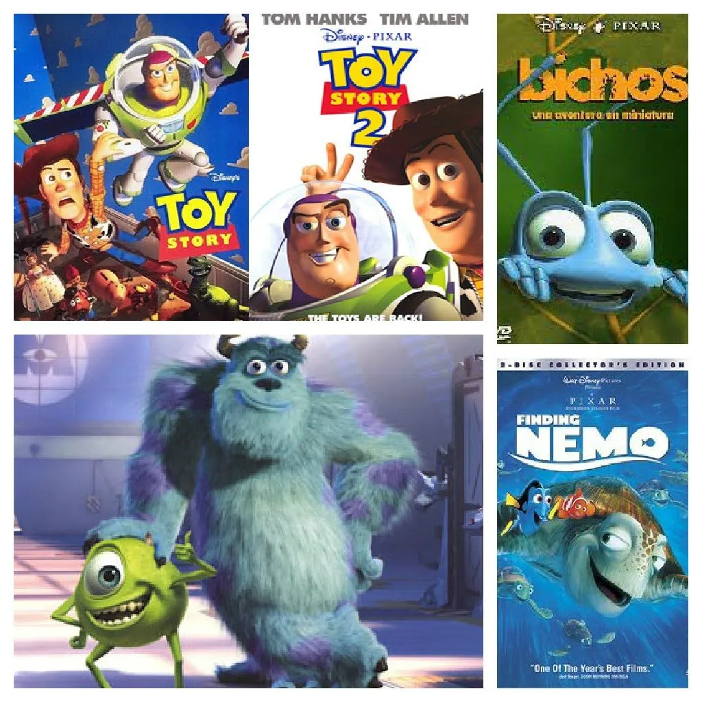 ESTRENOS Y GRANDES CLASICOS: COLECCION DE PELICULAS DISNEY PIXAR