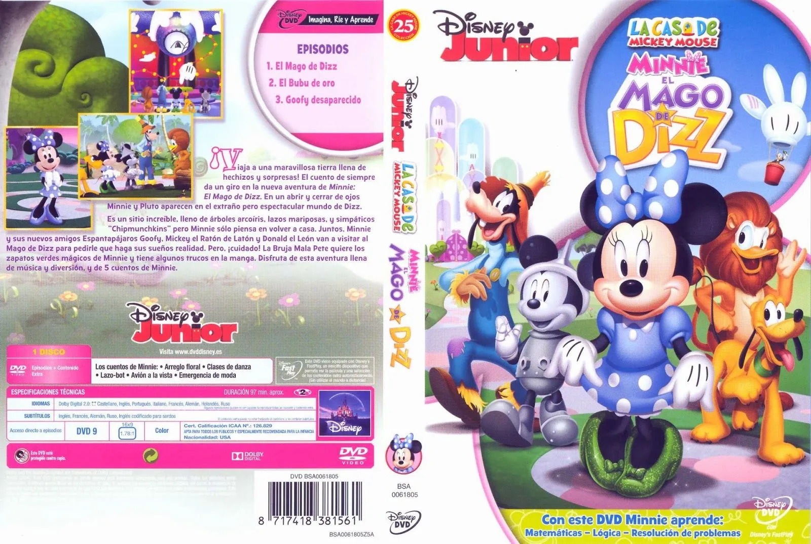 ESTRENOS DVD: 842-La Casa De Mickey Mouse Minnie El Mago De Dizz ESTRENOS DVD: 842-La Casa De Mickey Mouse Minnie El Mago De Dizz