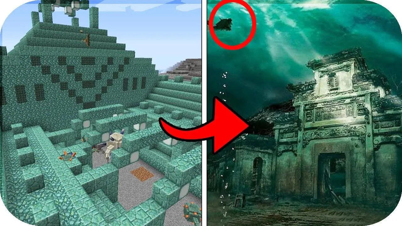 LAS 05 ESTRUCTURAS DE MINECRAFT EN LA VIDA REAL - YouTube