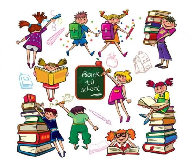 Imagenes animadas de niños de preescolar - Imagui