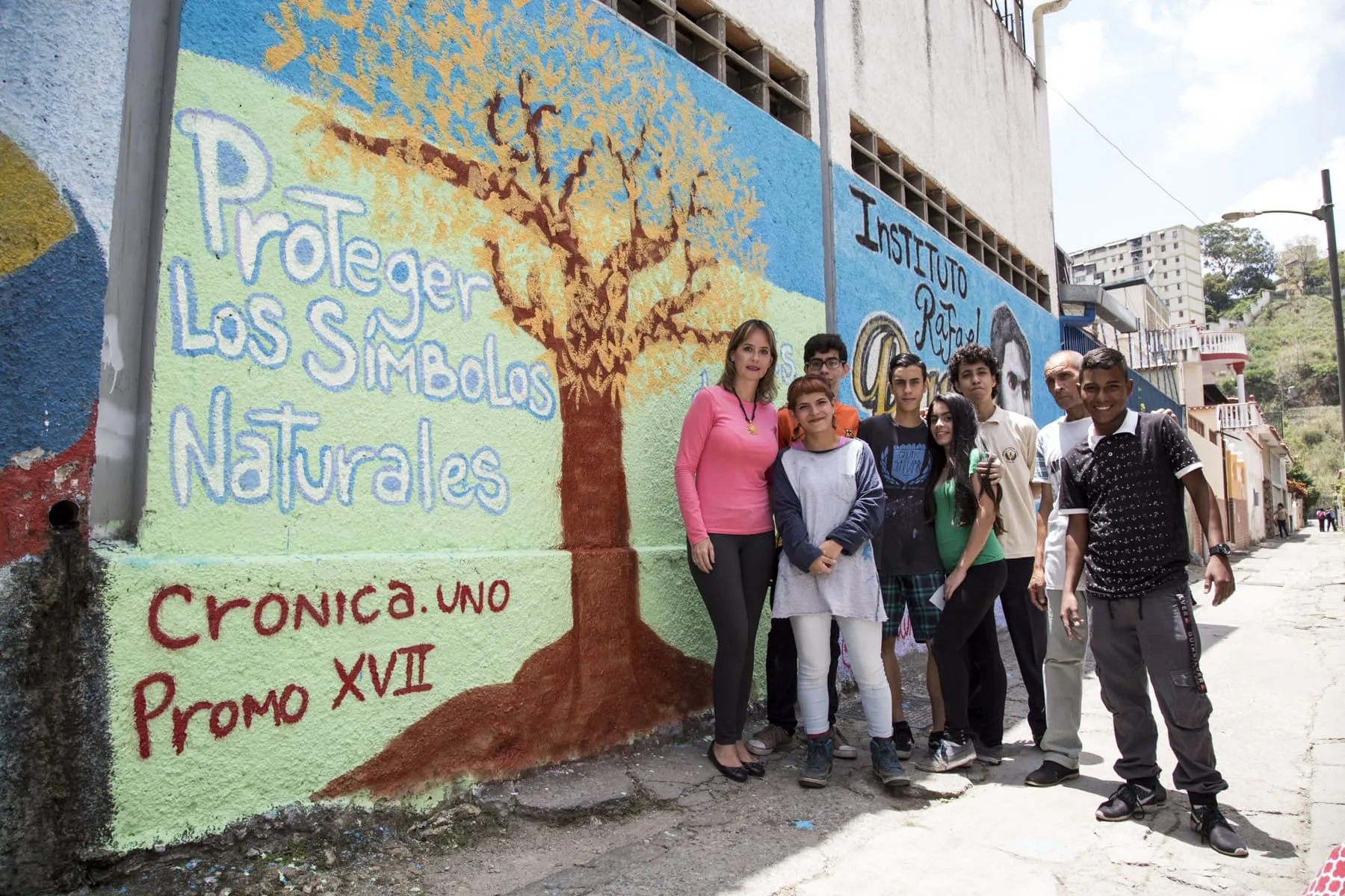 Estudiantes promueven el cuidado de los símbolos naturales en Coche Estudiantes promueven el cuidado de los símbolos naturales en Coche