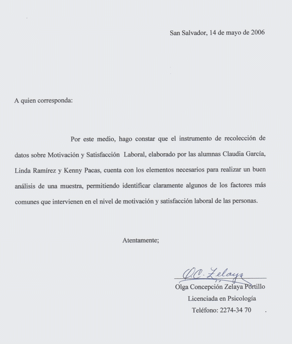 Estudio expost facto sobre la motivación y la satisfacción laboral ... Estudio expost facto sobre la motivación y la satisfacción laboral ...