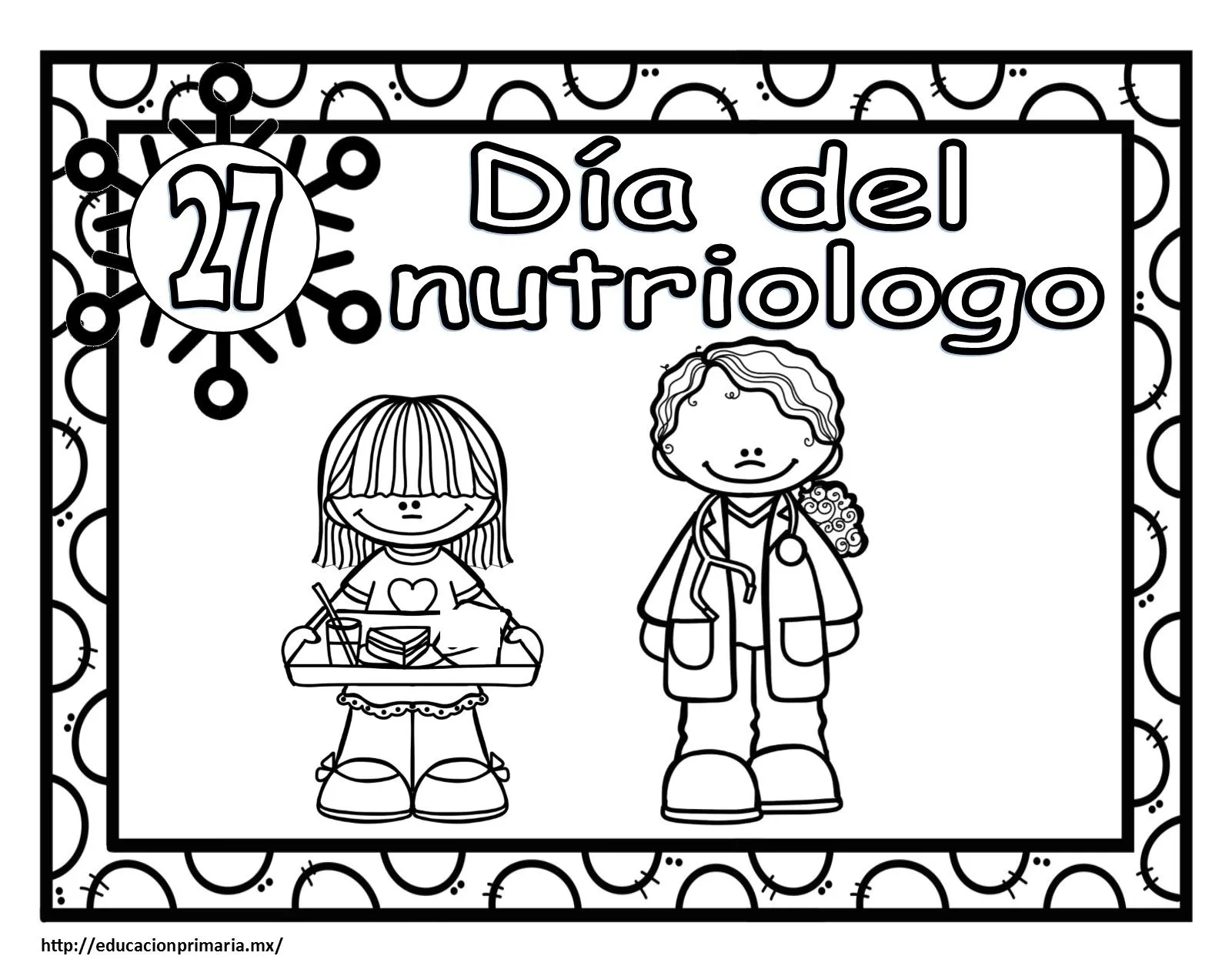 Estupendos diseños del mes de enero para colorear | Material Educativo Estupendos diseños del mes de enero para colorear | Material Educativo