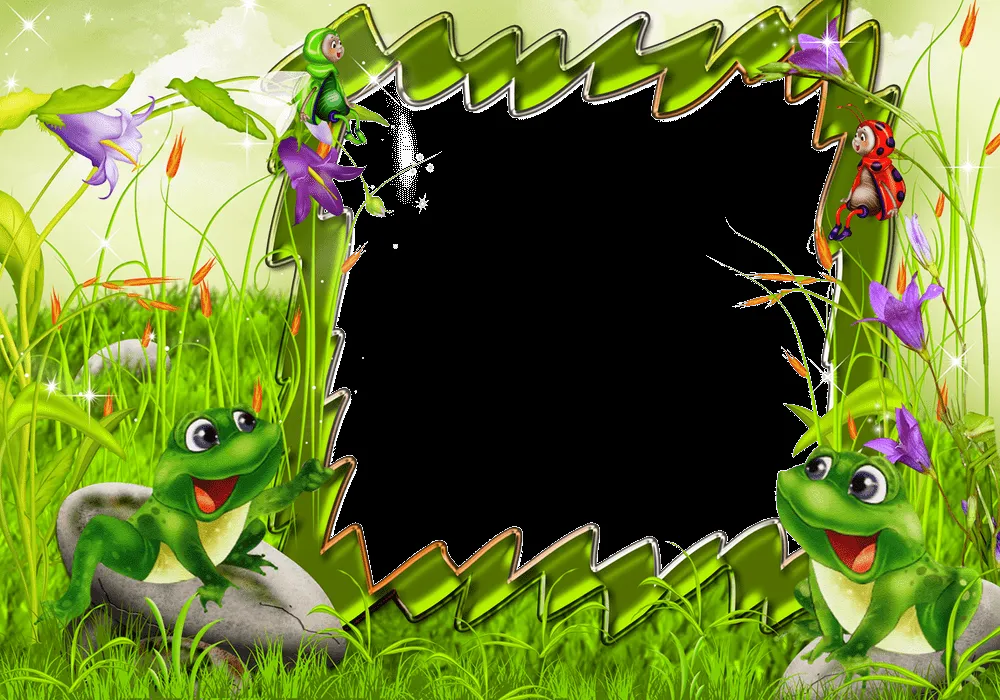 Estupendos Marcos de Fotos Infantiles. Bordes para las fotos de ...