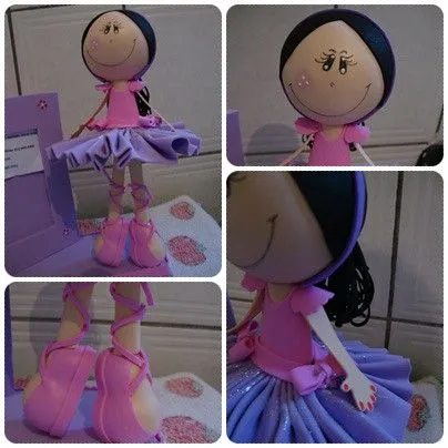 Fofucha bailarina com molde - Imagui