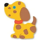 Como hacer un perro de goma eva - Imagui