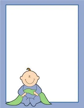 Bordes de pagina bebés - Imagui