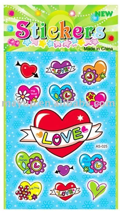 etiqueta engomada del corazón del amor 3D-Pegatinas-Identificación ... etiqueta engomada del corazón del amor 3D-Pegatinas-Identificación ...