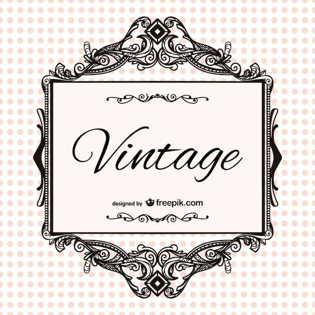 Etiqueta floral vintage | Descargar Vectores gratis Etiqueta floral vintage | Descargar Vectores gratis