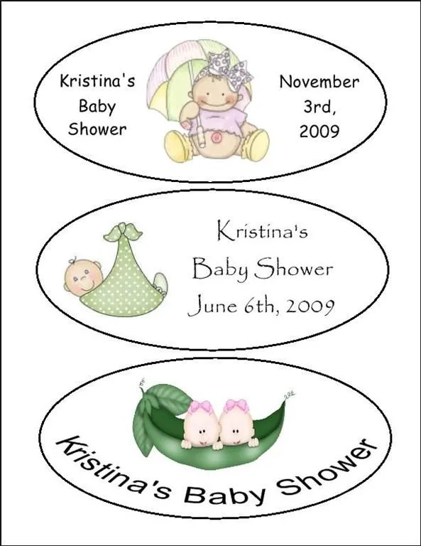 Etiquetas baby shower para niño - Imagui