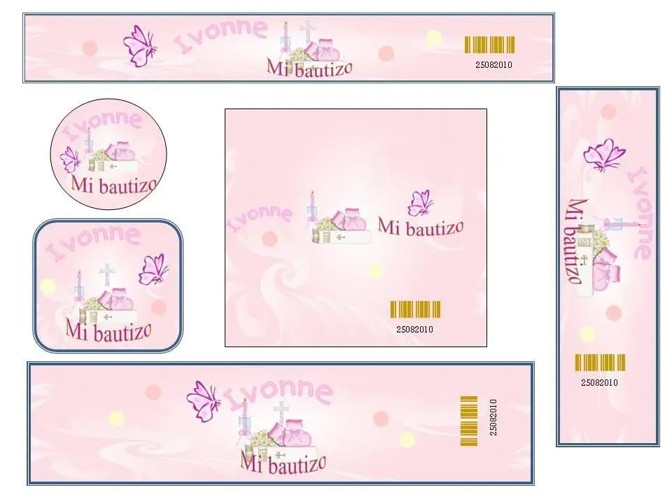 Etiquetas para bautizo imprimir - Imagui | invitaciones ...