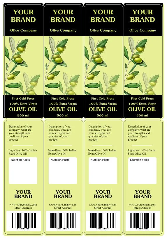 Etiquetas de Botella Personalizadas | Plantilla de Etiqueta de Botella Etiquetas de Botella Personalizadas | Plantilla de Etiqueta de Botella