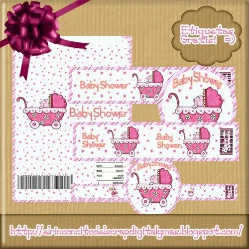 Etiquetas para chocolate baby shower - Imagui