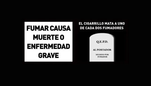 Las etiquetas de cigarrillos saldrán con nuevas imágenes y frases ... Las etiquetas de cigarrillos saldrán con nuevas imágenes y frases ...