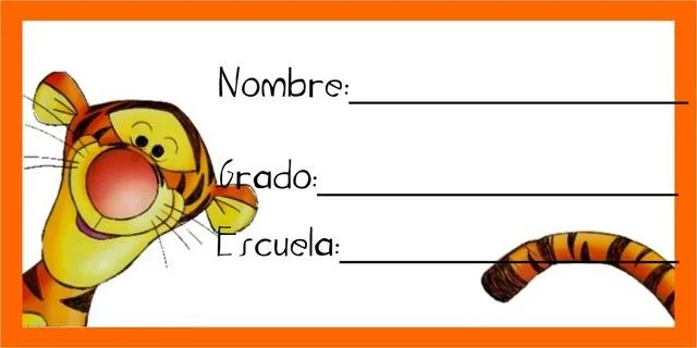Etiquetas para los cuadernos | laclasedeptdemontse Etiquetas para los cuadernos | laclasedeptdemontse