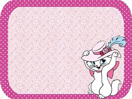 Etiquetas de Gatita Marie | Todo Peques