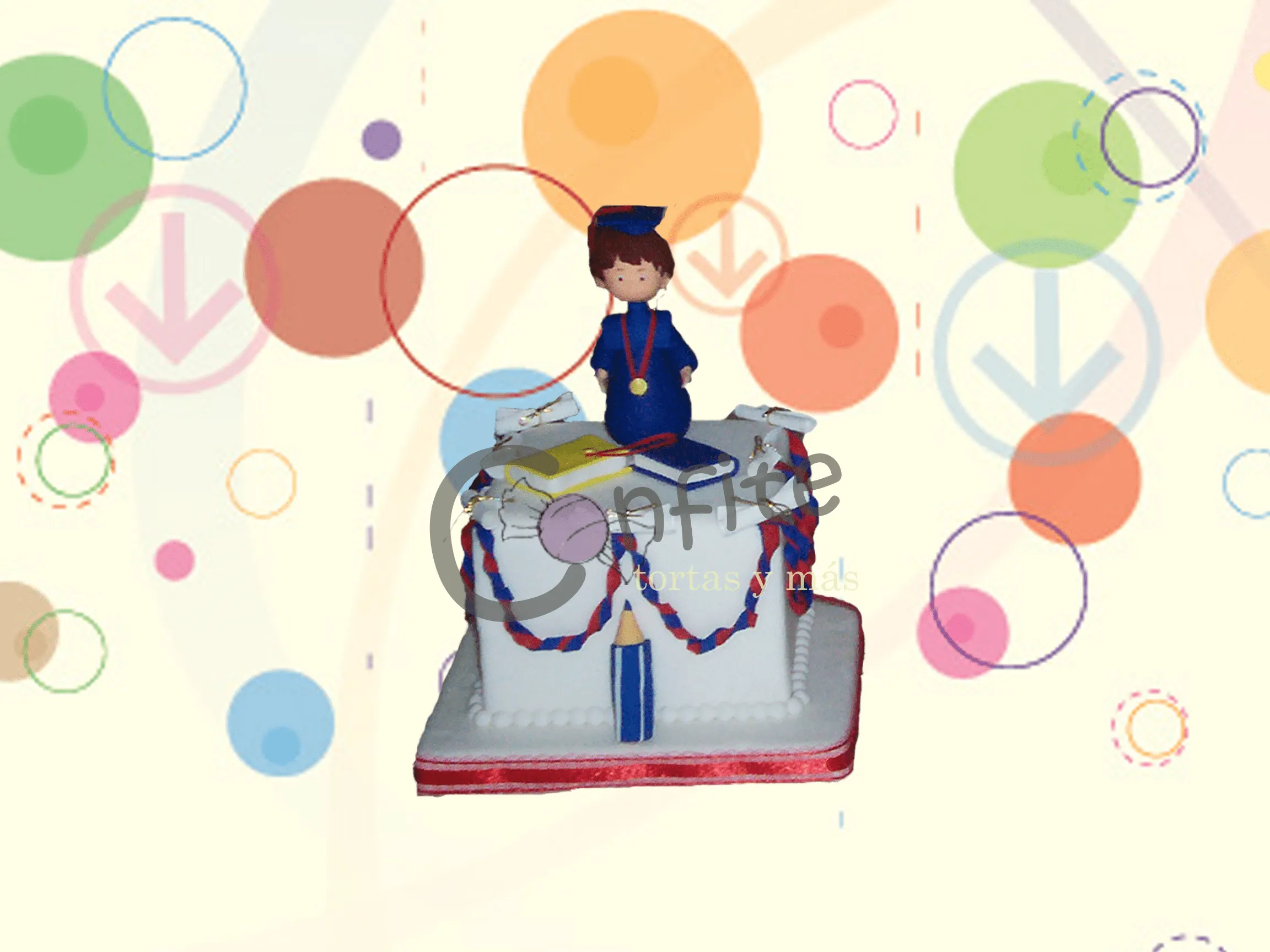 Etiquetas Graduacion , Tortas