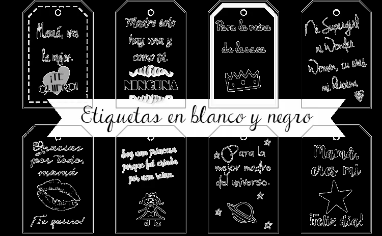 Etiquetas imprimibles para el Día de la Madre - El rincón de las ... Etiquetas imprimibles para el Día de la Madre - El rincón de las ...