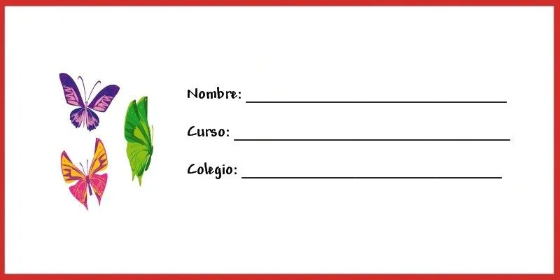 Etiquetas para poner nombre a los cuadernos para imprimir - Imagui Etiquetas para poner nombre a los cuadernos para imprimir - Imagui
