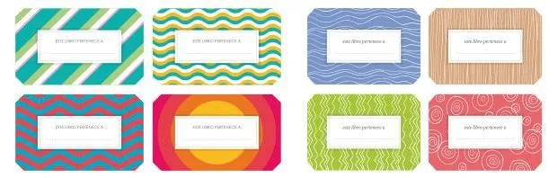 8 Modelos de etiquetas gratis para imprimir